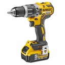 Mașină compactă de găurit și înșurubat cu percuție Dewalt DCD796P2 18 V XR Li-Ion 5.0 Ah