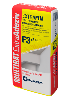 [IZORMEXTRAFINF325] Tinci fin pentru interior și exterior Multibat EXTRAFIN F3 25 kg