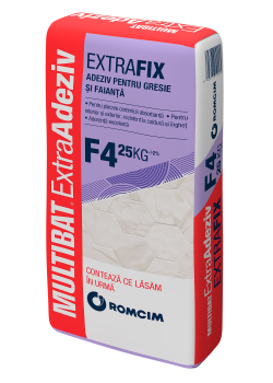 [IZORMEXTRAFIXF425] Adeziv pentru gresie și faianță Multibat EXTRAFIX F4 25 kg