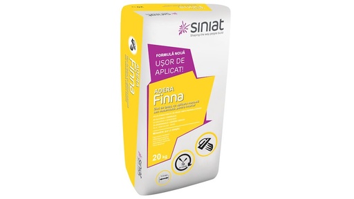 [IZOSN248662] Glet de nivelare și finisare Siniat ADERA Finna 20 kg