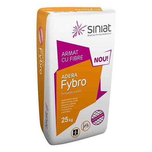 [IZOSN248568] Tencuială armată Siniat Adera Fybro 25 kg