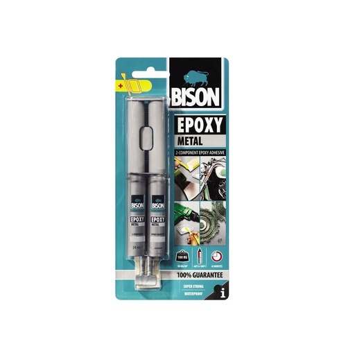 [IZOTMBISONEPOXMET212] BISON EPOXY METAL 2*12ML